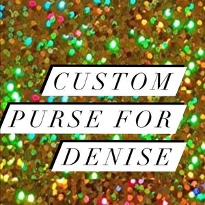 Custom purse **SOLD**